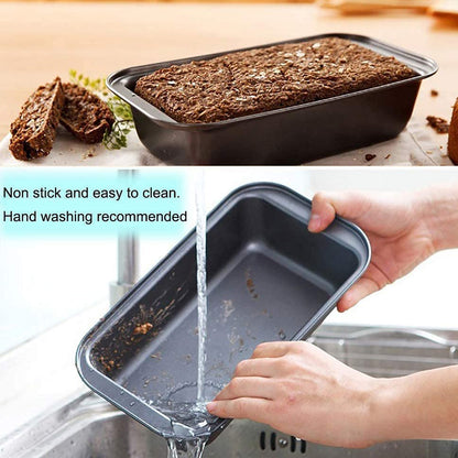 TALF Bread Pan for Baking, Non-Stick Carbon Steel Bread Baking Mould (10 Inch), Heat Resistant