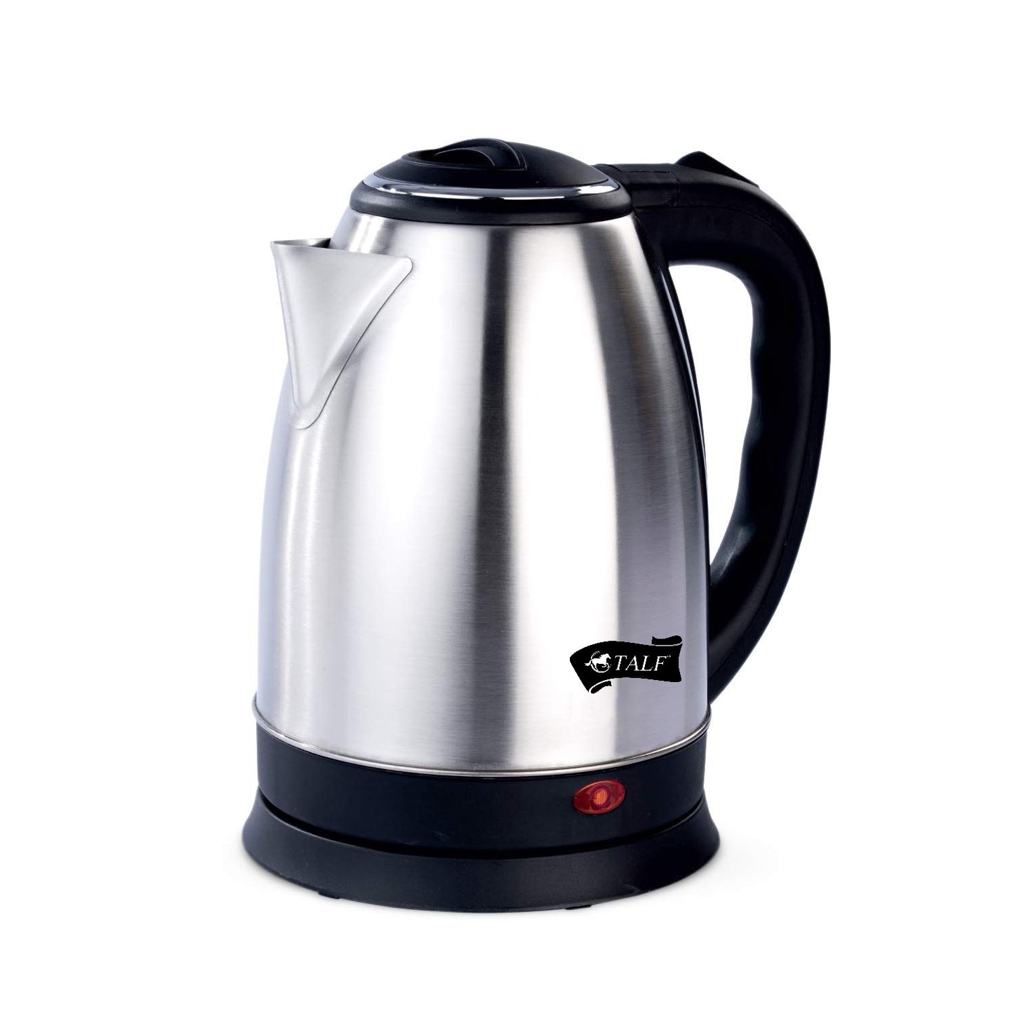 TALF Electric Kettle with Stainless Steel Body, 2 Litre, used for boiling Water, making tea and coffee, instant noodles, soup etc.